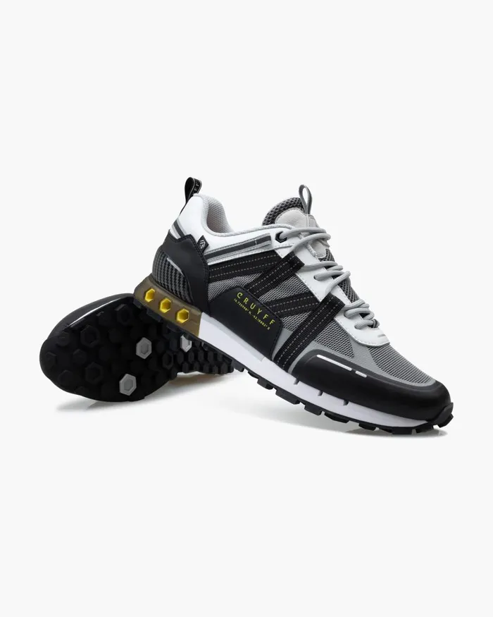 Cruyff Interlace HexTech Montserrat Whiteyellow Men Sneakers