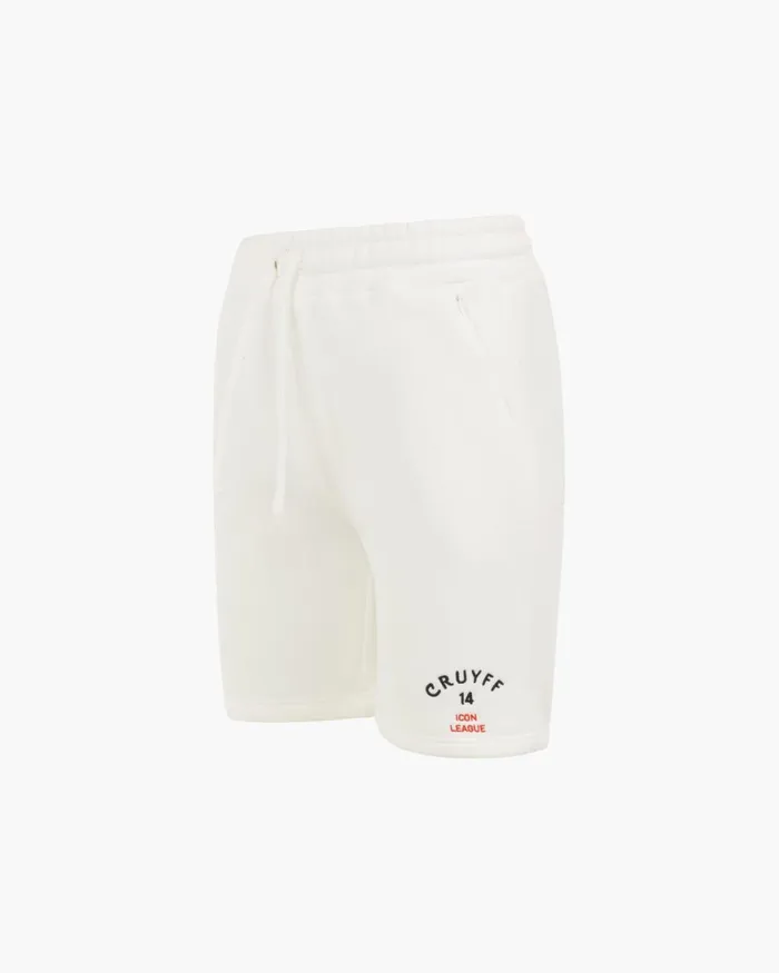 Cruyff League 14 Short Off White Men Bottoms