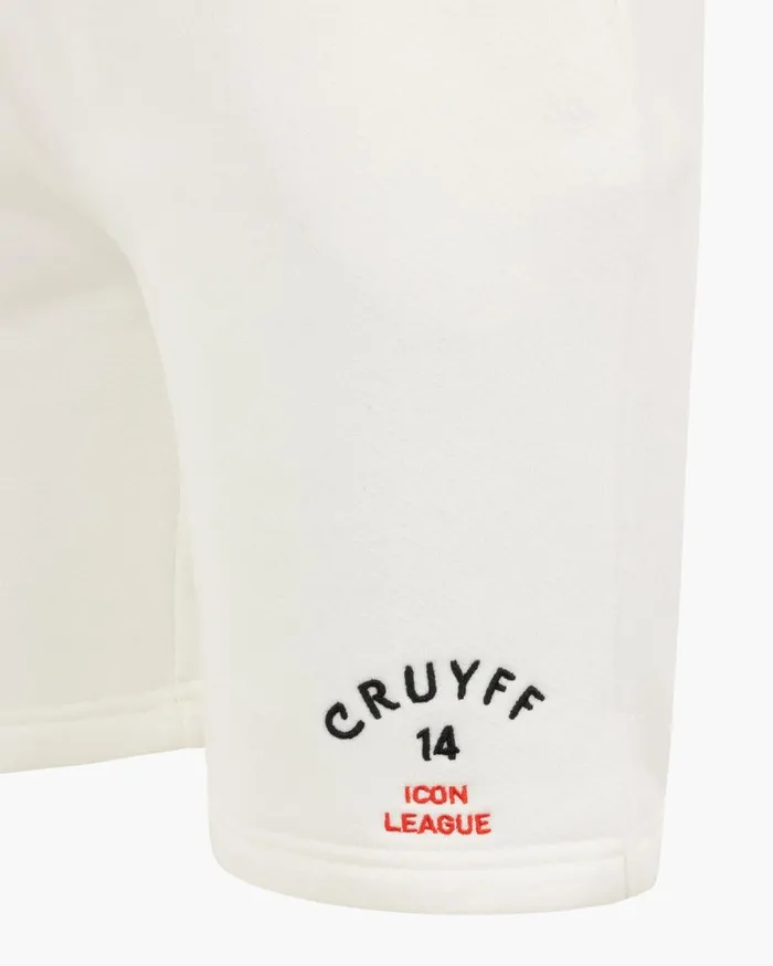 Cruyff League 14 Short Off White Men Bottoms Cruyff League 14 Short Off White Men Bottoms