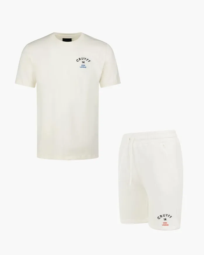 Cruyff League 14 Tee Off White Men TShirts and Polo039s