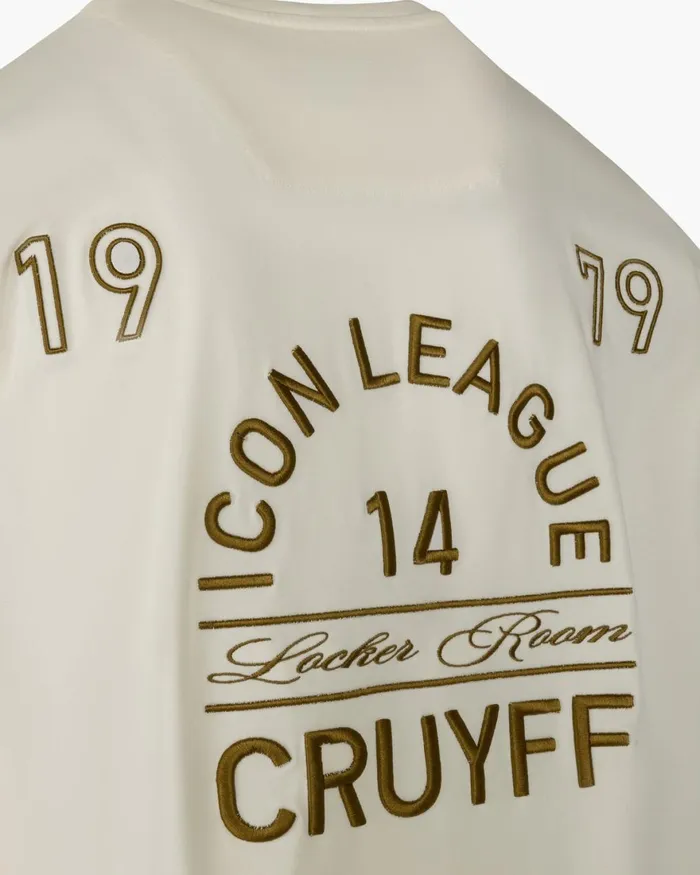 Cruyff League 79 Tee Whiteorange Men TShirts and Polo039s