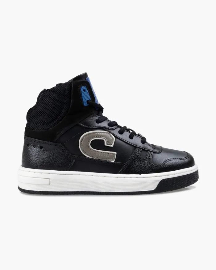 Cruyff Trophy Hi Black Junior Sneakers