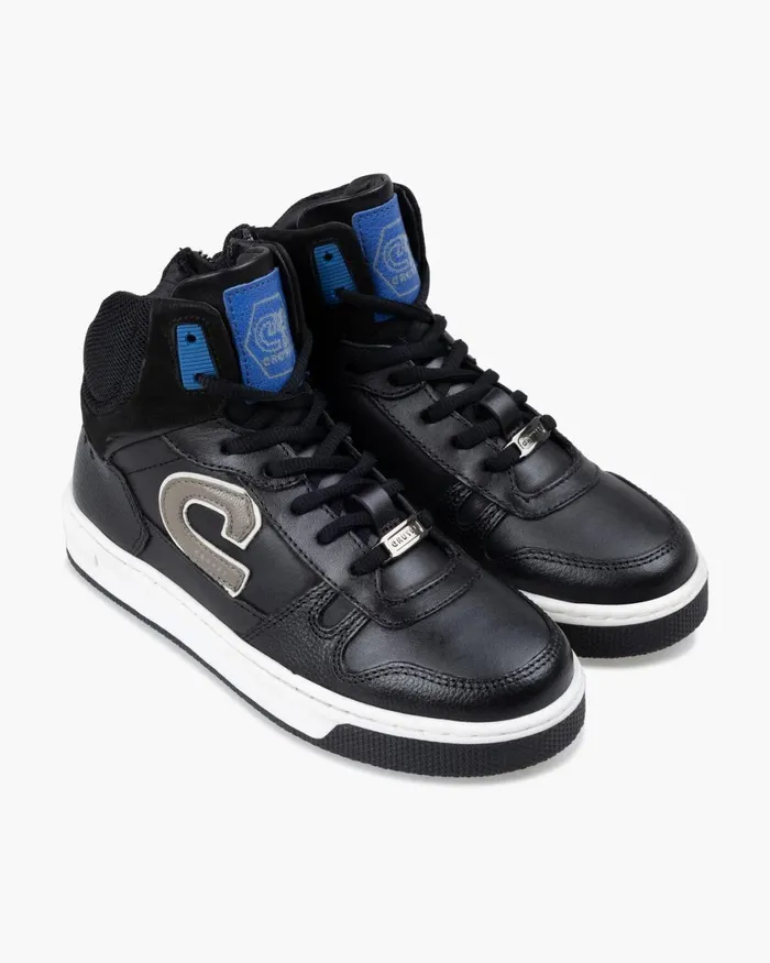 Cruyff Trophy Hi Black Junior Sneakers Cruyff Trophy Hi Black Junior Sneakers