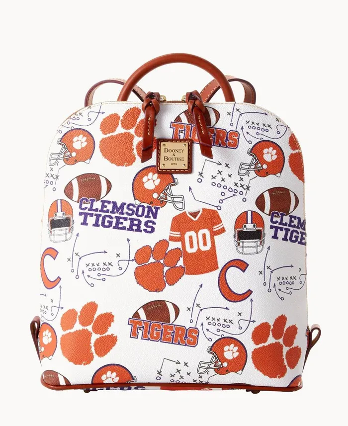 Dooney and Bourke Backpacks Collegiate Clemson University Zip Pod Backpack Clemson 8211 WomenMen Dooney and Bourke Backpacks Collegiate Clemson University Zip Pod Backpack Clemson 8211 WomenMen