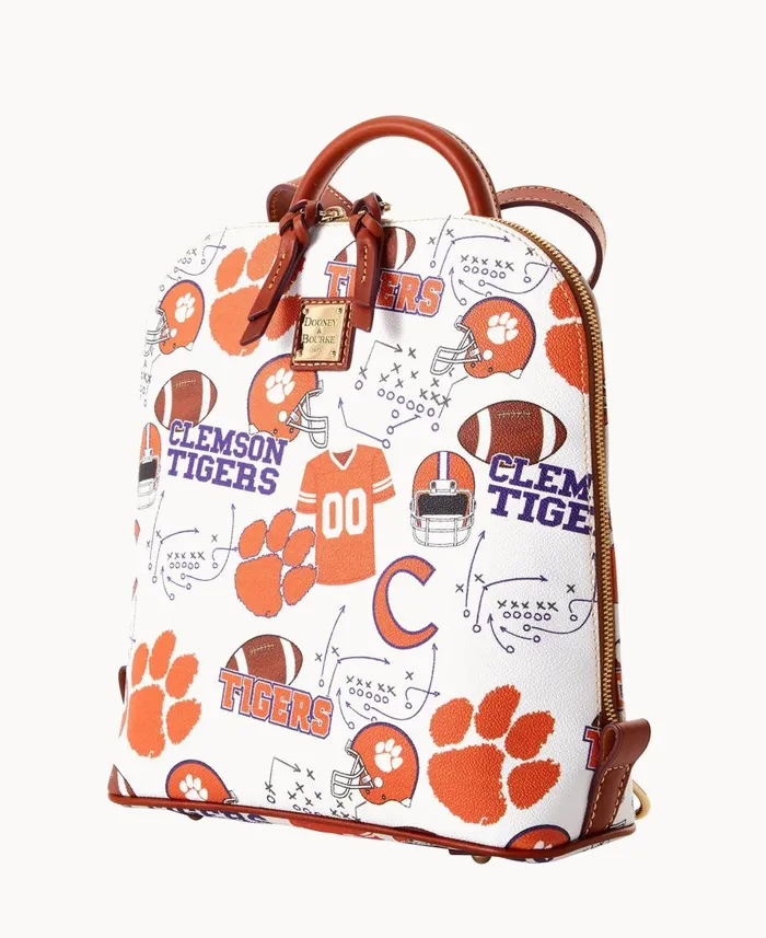 Dooney and Bourke Backpacks Collegiate Clemson University Zip Pod Backpack Clemson 8211 WomenMen Dooney and Bourke Backpacks Collegiate Clemson University Zip Pod Backpack Clemson 8211 WomenMen