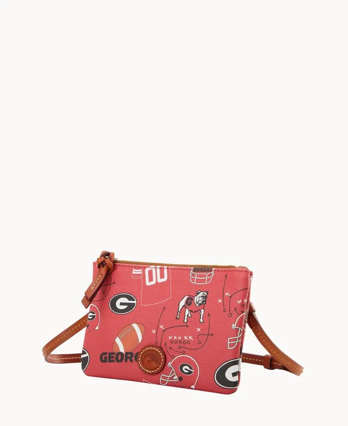 Dooney and Bourke Crossbodies Collegiate University Of Georgia Top Zip Crossbody University Of Georgia 8211 WomenMen Dooney and Bourke Crossbodies Collegiate University Of Georgia Top Zip Crossbody University Of Georgia 8211 WomenMen