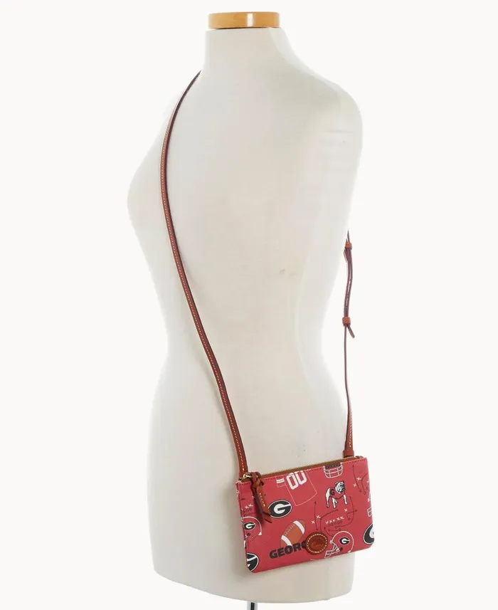 Dooney and Bourke Crossbodies Collegiate University Of Georgia Top Zip Crossbody University Of Georgia 8211 WomenMen Dooney and Bourke Crossbodies Collegiate University Of Georgia Top Zip Crossbody University Of Georgia 8211 WomenMen