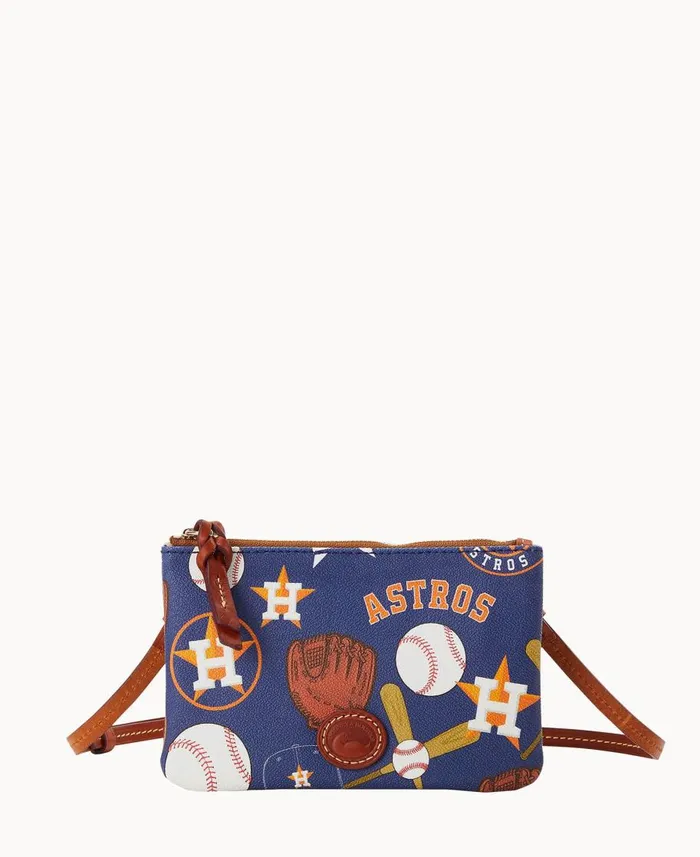 Dooney and Bourke Crossbodies MLB Astros Top Zip Crossbody Astros 8211 WomenMen Dooney and Bourke Crossbodies MLB Astros Top Zip Crossbody Astros 8211 WomenMen