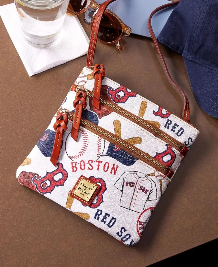 Dooney and Bourke Crossbodies MLB Red Sox N S Triple Zip Crossbody Red Sox 8211 WomenMen Dooney and Bourke Crossbodies MLB Red Sox N S Triple Zip Crossbody Red Sox 8211 WomenMen