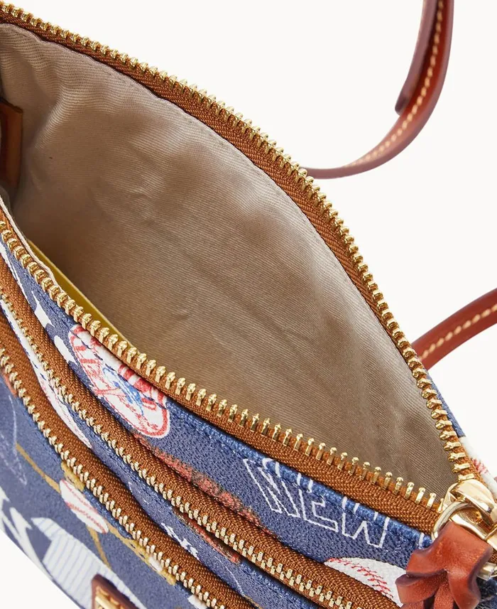 Dooney and Bourke Crossbodies MLB Yankees N S Triple Zip Crossbody Yankees 8211 WomenMen Dooney and Bourke Crossbodies MLB Yankees N S Triple Zip Crossbody Yankees 8211 WomenMen