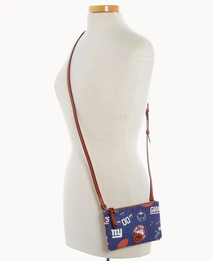 Dooney and Bourke Crossbodies NFL Giants Top Zip Crossbody Giants 8211 WomenMen Dooney and Bourke Crossbodies NFL Giants Top Zip Crossbody Giants 8211 WomenMen