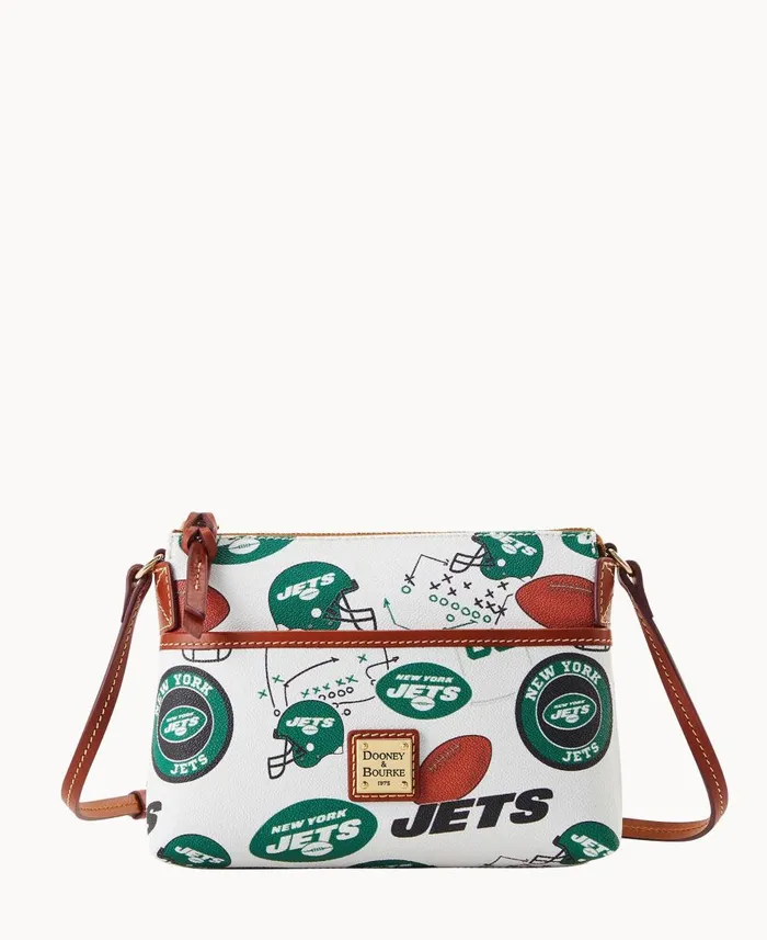 Dooney and Bourke Crossbodies NFL Jets Ginger Crossbody New York Jets 8211 WomenMen Dooney and Bourke Crossbodies NFL Jets Ginger Crossbody New York Jets 8211 WomenMen