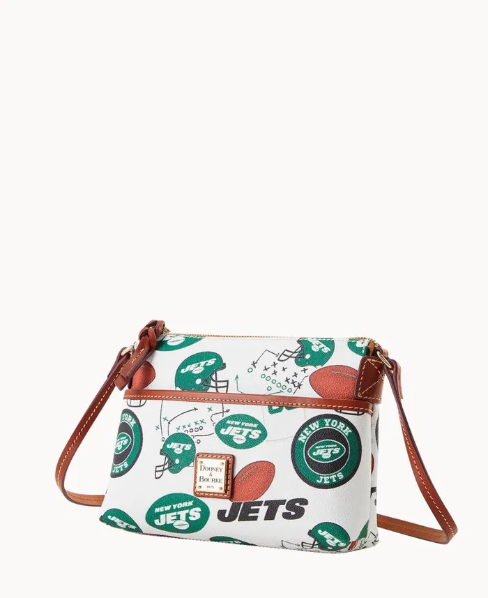 Dooney and Bourke Crossbodies NFL Jets Ginger Crossbody New York Jets 8211 WomenMen Dooney and Bourke Crossbodies NFL Jets Ginger Crossbody New York Jets 8211 WomenMen