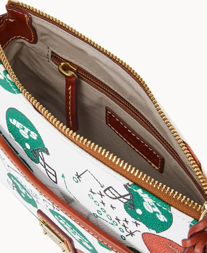 Dooney and Bourke Crossbodies NFL Jets Ginger Crossbody New York Jets 8211 WomenMen Dooney and Bourke Crossbodies NFL Jets Ginger Crossbody New York Jets 8211 WomenMen