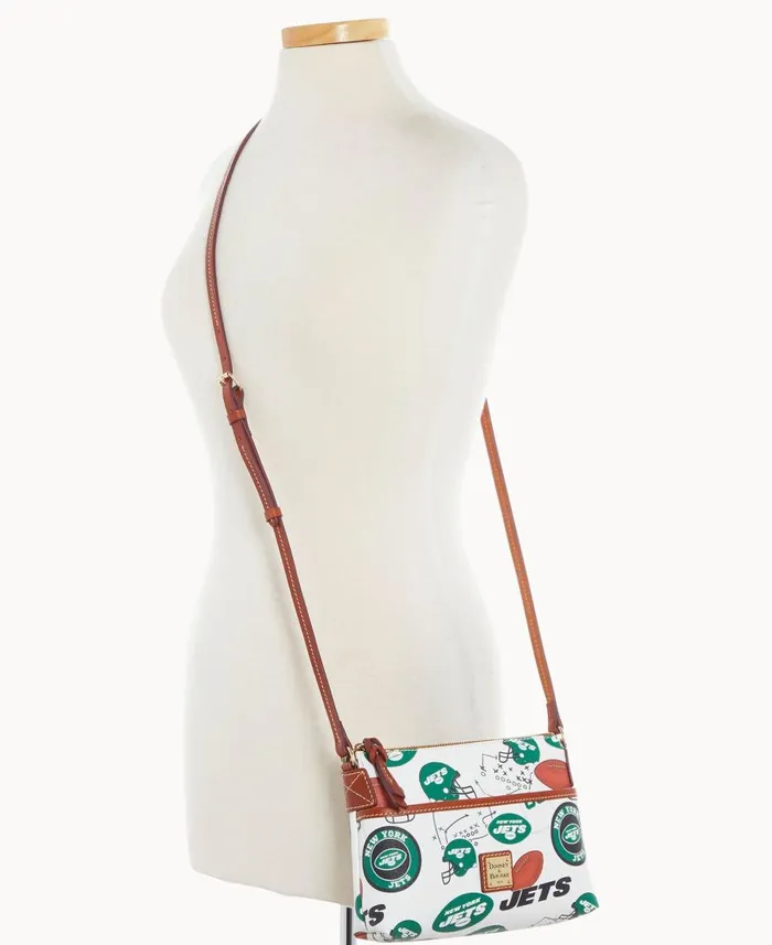 Dooney and Bourke Crossbodies NFL Jets Ginger Crossbody New York Jets 8211 WomenMen Dooney and Bourke Crossbodies NFL Jets Ginger Crossbody New York Jets 8211 WomenMen