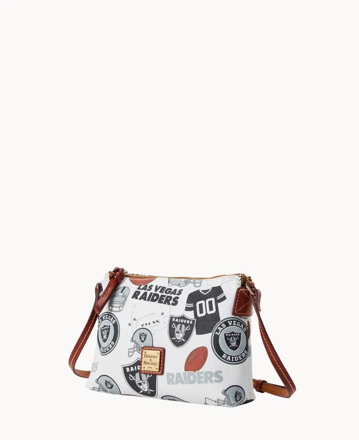Dooney and Bourke Crossbodies NFL Raiders Crossbody Pouchette Raiders 8211 WomenMen