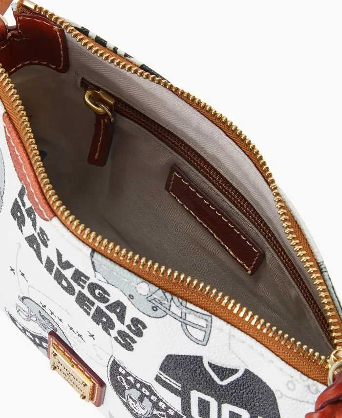 Dooney and Bourke Crossbodies NFL Raiders Crossbody Pouchette Raiders 8211 WomenMen