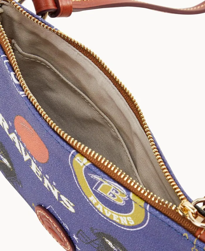 Dooney and Bourke Crossbodies NFL Ravens Top Zip Crossbody Ravens 8211 WomenMen Dooney and Bourke Crossbodies NFL Ravens Top Zip Crossbody Ravens 8211 WomenMen