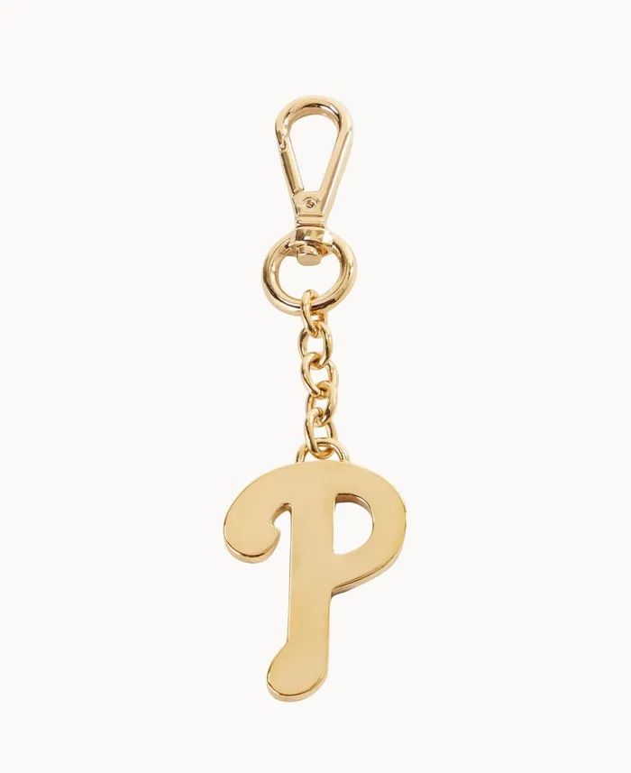 Dooney and Bourke Key Keepers and Charms MLB Philadelphia Phillies Pendant Key Chain Gold 8211 WomenMen