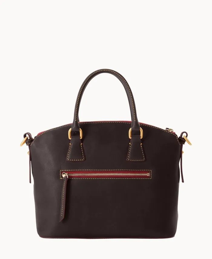 Dooney and Bourke Satchels Florentine Domed Satchel Brown Tmoro 8211 WomenMen Dooney and Bourke Satchels Florentine Domed Satchel Brown Tmoro 8211 WomenMen