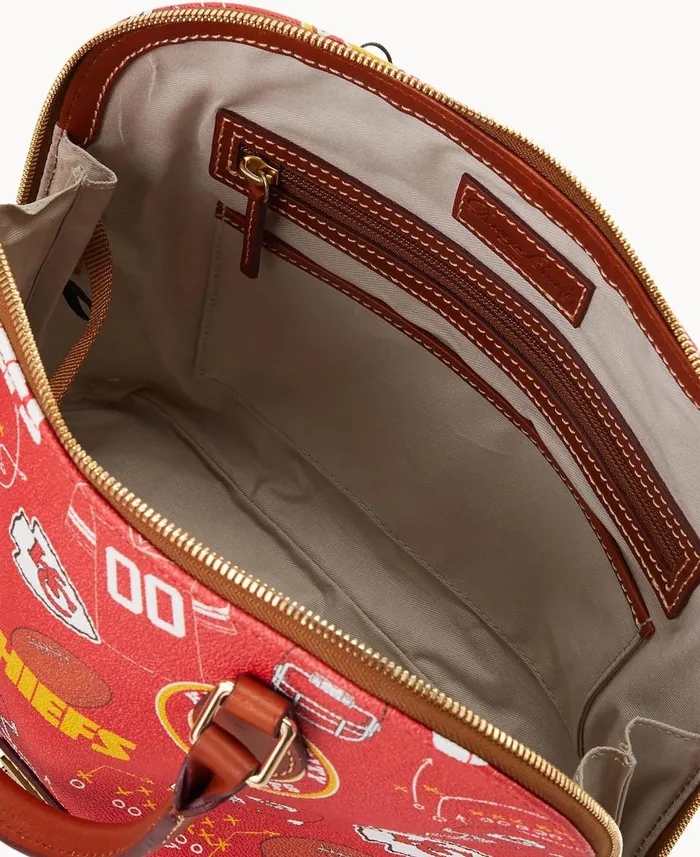 Dooney and Bourke Satchels NFL Chiefs Zip Zip Satchel Chiefs 8211 WomenMen