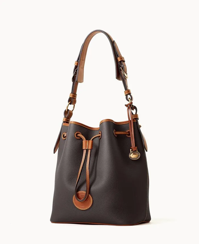 Dooney and Bourke Shoulder Bags All Weather Leather 30 Drawstring 25 Black 8211 WomenMen Dooney and Bourke Shoulder Bags All Weather Leather 30 Drawstring 25 Black 8211 WomenMen