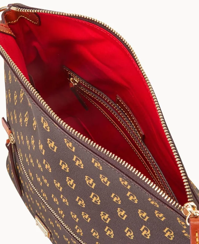 Dooney and Bourke Shoulder Bags Gretta Large Sac Brown Tmoro 8211 WomenMen