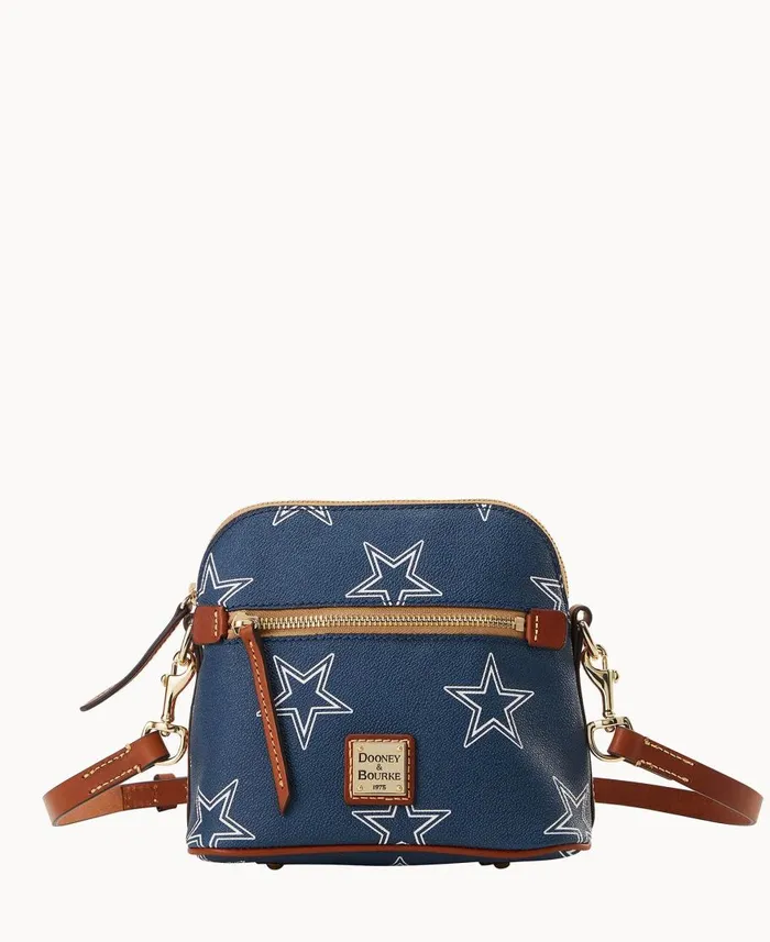 Dooney and Bourke Shoulder Bags NFL Cowboys Domed Crossbody Cowboys 8211 WomenMen