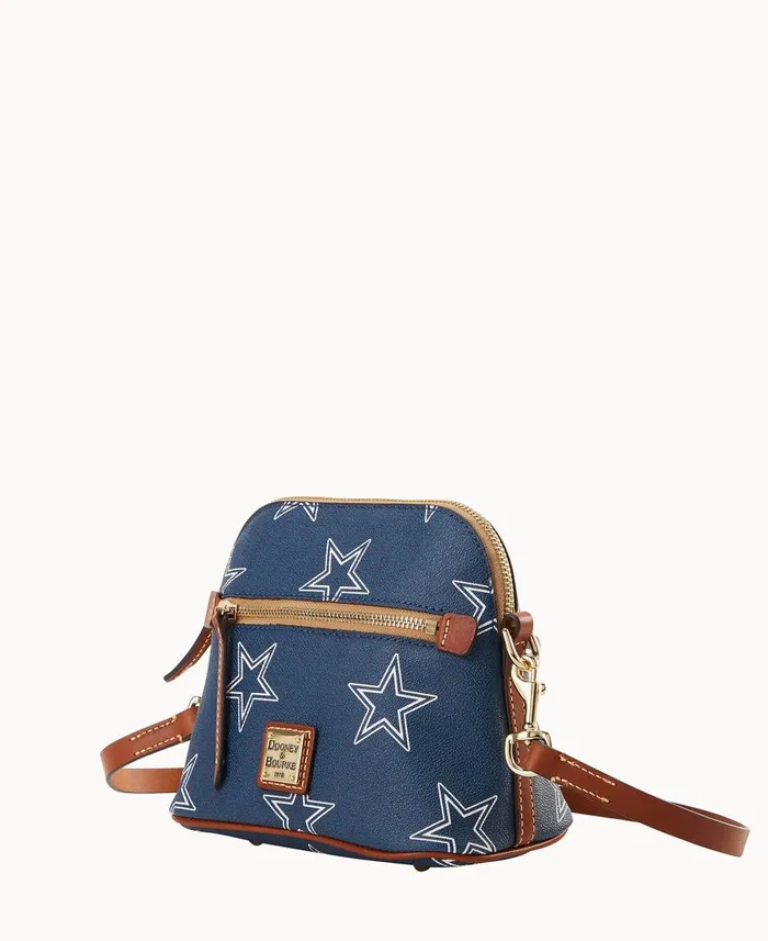 Dooney and Bourke Shoulder Bags NFL Cowboys Domed Crossbody Cowboys 8211 WomenMen Dooney and Bourke Shoulder Bags NFL Cowboys Domed Crossbody Cowboys 8211 WomenMen