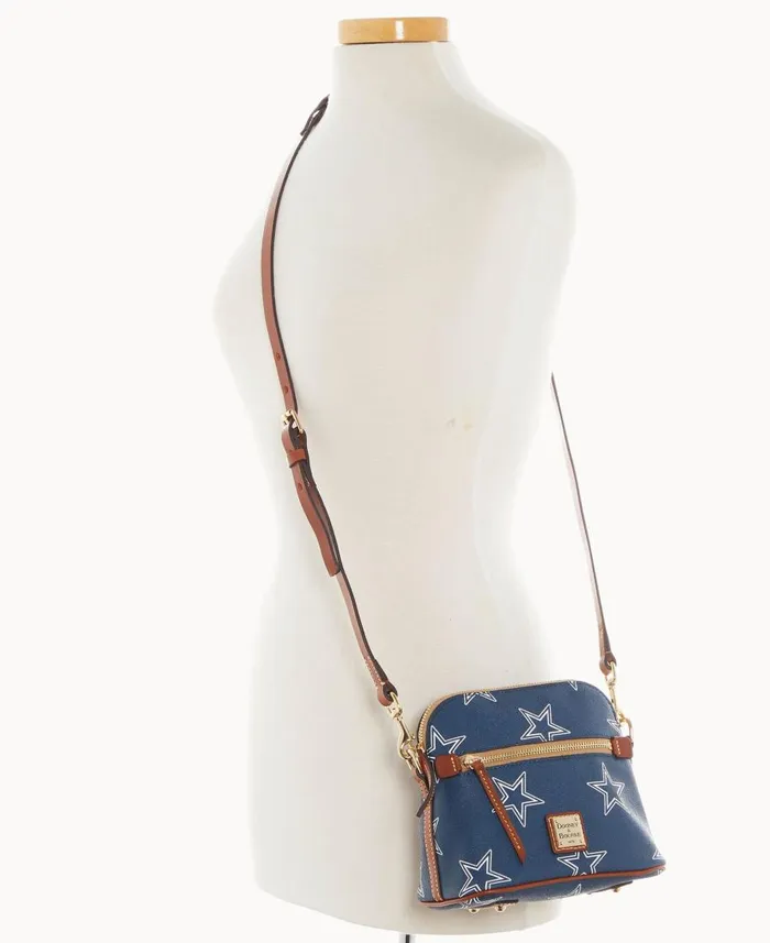 Dooney and Bourke Shoulder Bags NFL Cowboys Domed Crossbody Cowboys 8211 WomenMen Dooney and Bourke Shoulder Bags NFL Cowboys Domed Crossbody Cowboys 8211 WomenMen