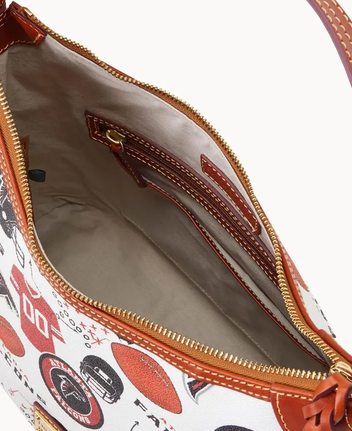 Dooney and Bourke Shoulder Bags NFL Falcons Hobo Falcons 8211 WomenMen