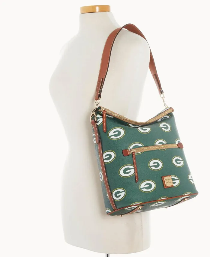Dooney and Bourke Shoulder Bags NFL Packers Large Sac Packers 8211 WomenMen