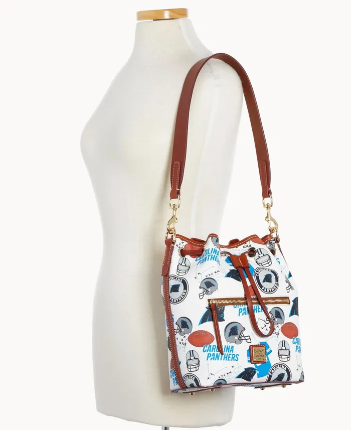 Dooney and Bourke Shoulder Bags NFL Panthers Drawstring Panthers 8211 WomenMen Dooney and Bourke Shoulder Bags NFL Panthers Drawstring Panthers 8211 WomenMen