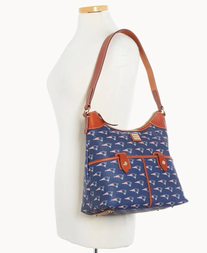 Dooney and Bourke Shoulder Bags NFL Patriots Zip Hobo Patriots 8211 WomenMen Dooney and Bourke Shoulder Bags NFL Patriots Zip Hobo Patriots 8211 WomenMen