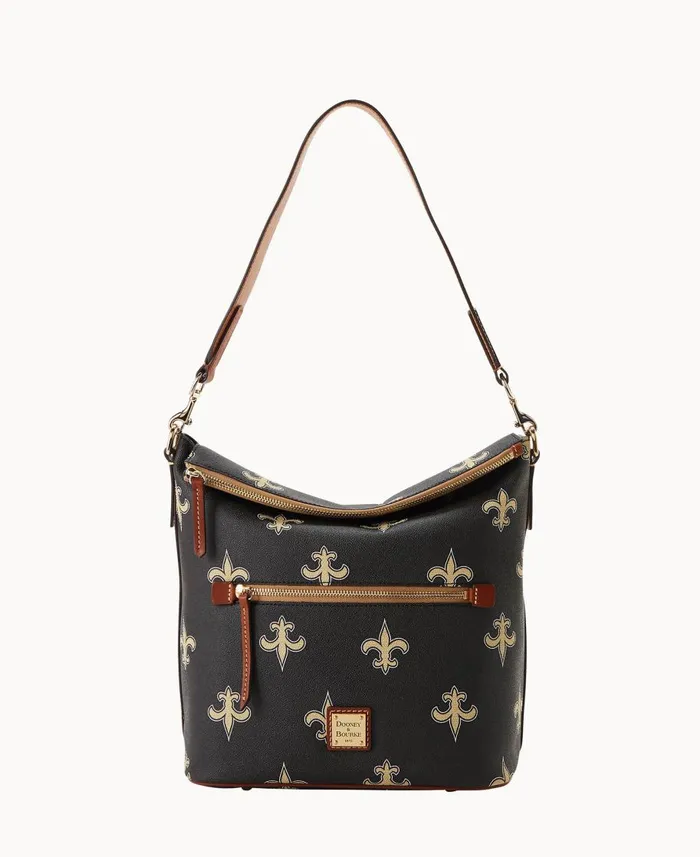Dooney and Bourke Shoulder Bags NFL Saints Large Sac Saints 8211 WomenMen