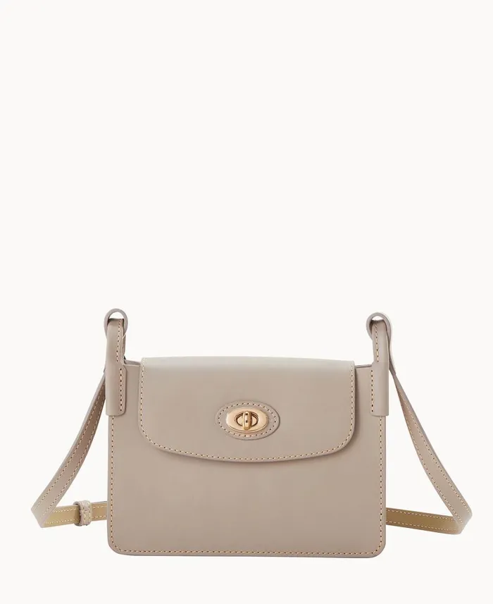 Dooney and Bourke Shoulder Bags Sweety Leather Pinky Bag Dove 8211 WomenMen