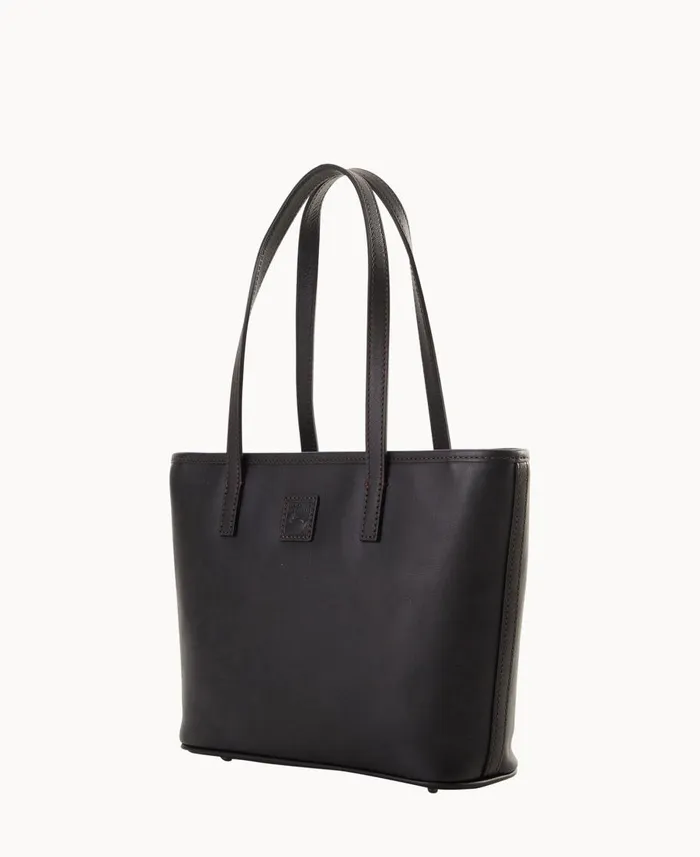 Dooney and Bourke Totes Florentine Small Charleston Shopper Black Black 8211 WomenMen