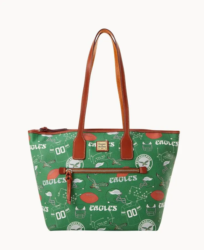 Dooney and Bourke Totes NFL Eagles Tote Eagles 8211 WomenMen