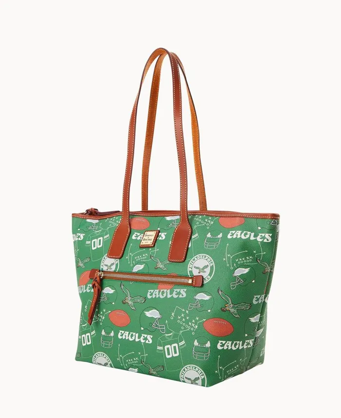 Dooney and Bourke Totes NFL Eagles Tote Eagles 8211 WomenMen