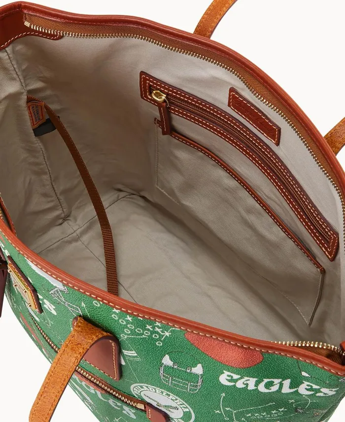 Dooney and Bourke Totes NFL Eagles Tote Eagles 8211 WomenMen