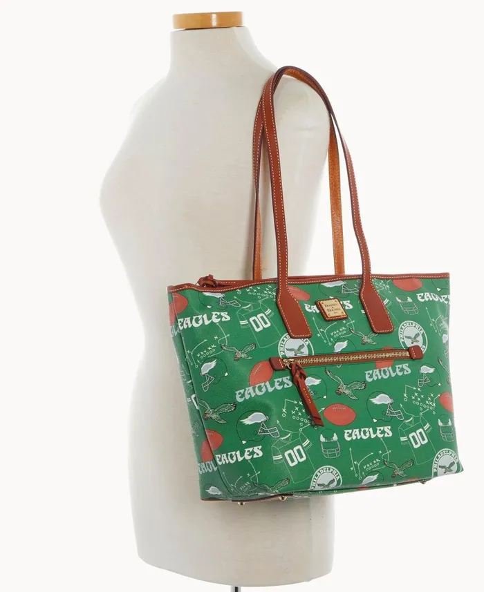 Dooney and Bourke Totes NFL Eagles Tote Eagles 8211 WomenMen