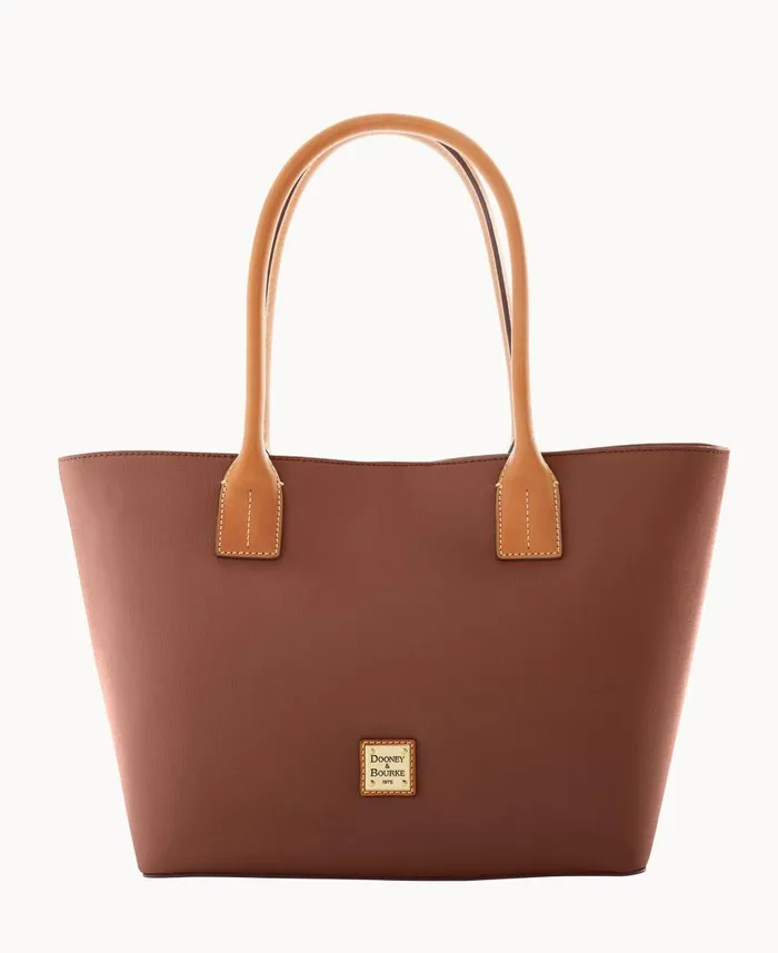 Dooney and Bourke Totes Saffiano Small Russel Amber 8211 WomenMen