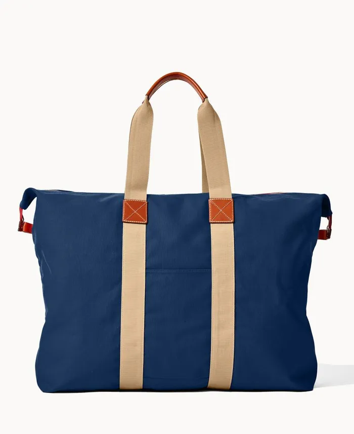 Dooney and Bourke Travel Canvas Duffle 60 Navy 8211 WomenMen