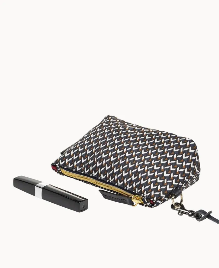 Dooney and Bourke Travel Roberta Pieri Tatami Classic Robertina Cosmetic Case Midnight Blue 8211 WomenMen Dooney and Bourke Travel Roberta Pieri Tatami Classic Robertina Cosmetic Case Midnight Blue 8211 WomenMen