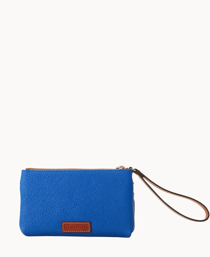 Dooney and Bourke Wallets MLB Rangers Double Zip Wristlet Rangers 8211 WomenMen