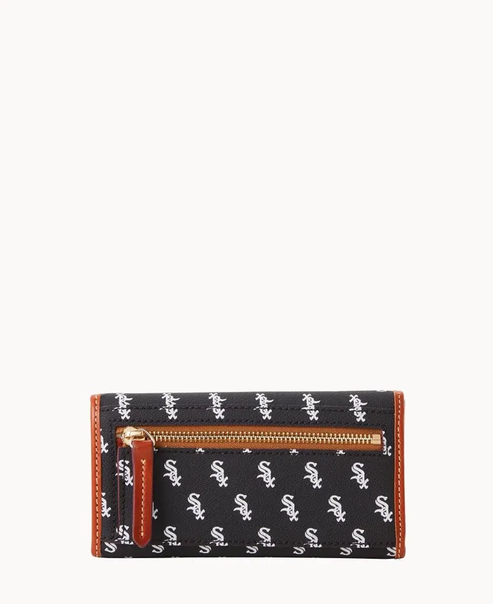 Dooney and Bourke Wallets MLB White Sox Continental Clutch White Sox 8211 WomenMen Dooney and Bourke Wallets MLB White Sox Continental Clutch White Sox 8211 WomenMen