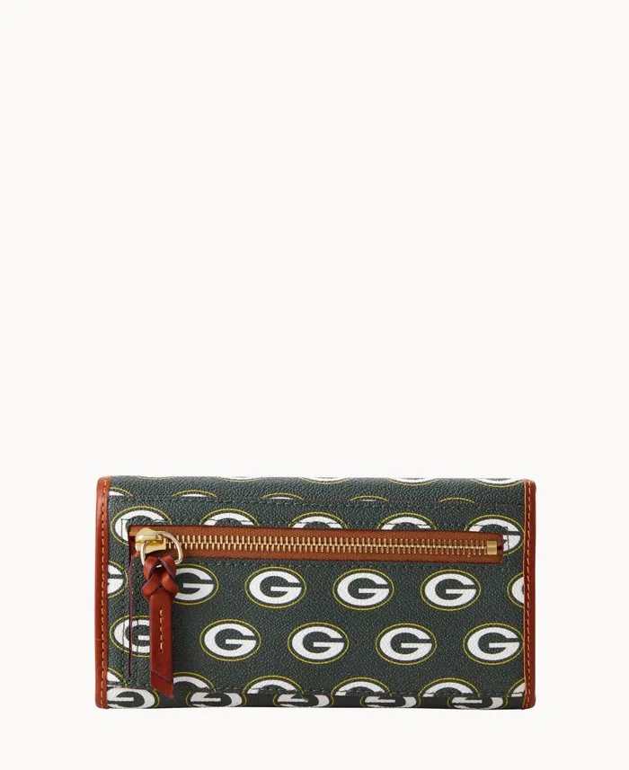 Dooney and Bourke Wallets NFL Packers Cont Clutch Packers 8211 WomenMen