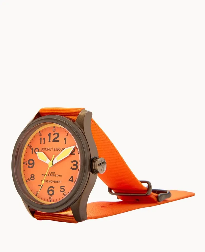 Dooney and Bourke Watches Mariner Watch Orange 8211 WomenMen