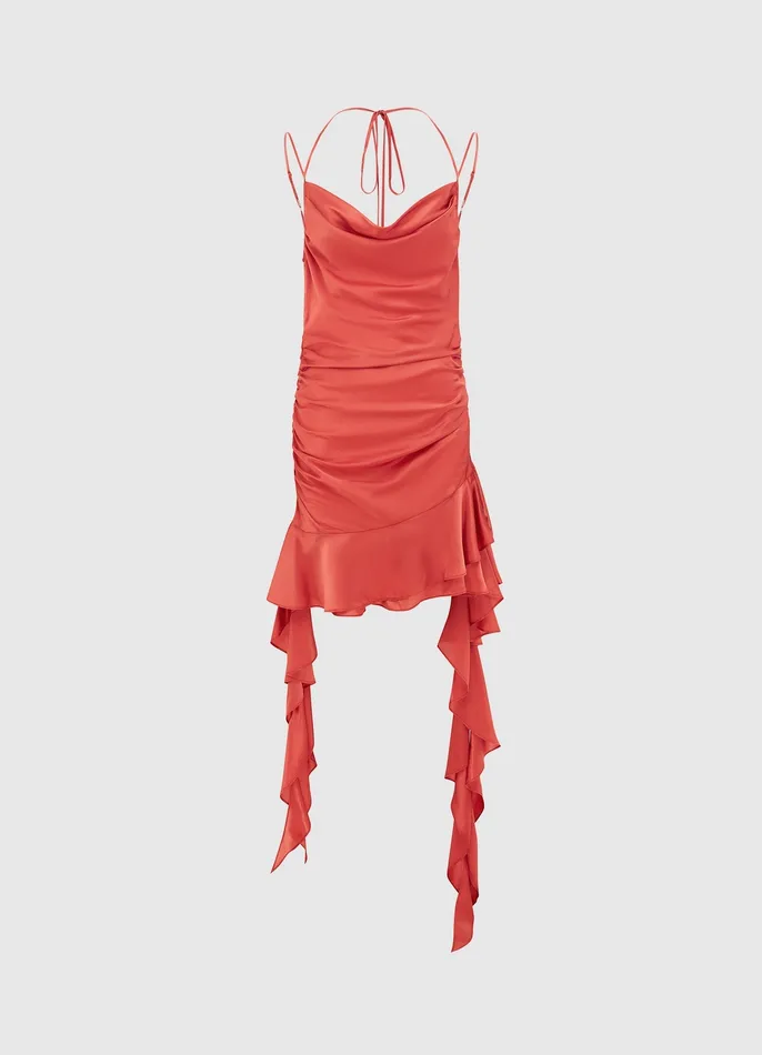 Dresses and Jumpsuits LEO LIN Women Alba Mini Dress 8211 Mulberry