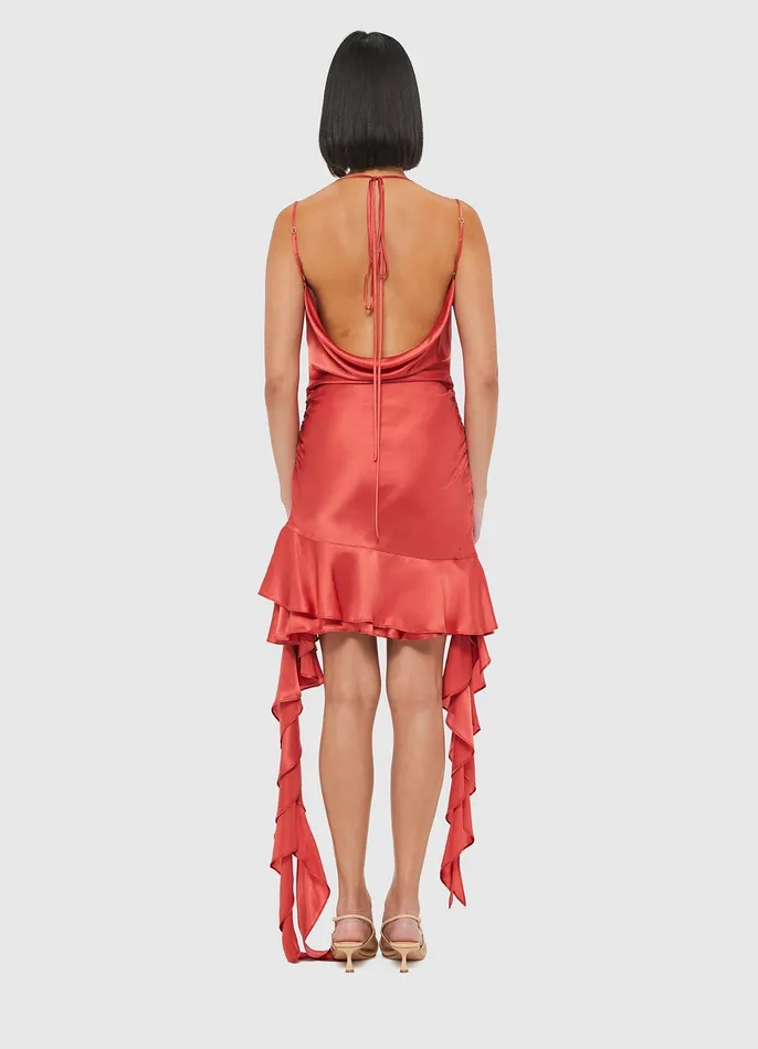 Dresses and Jumpsuits LEO LIN Women Alba Mini Dress 8211 Mulberry